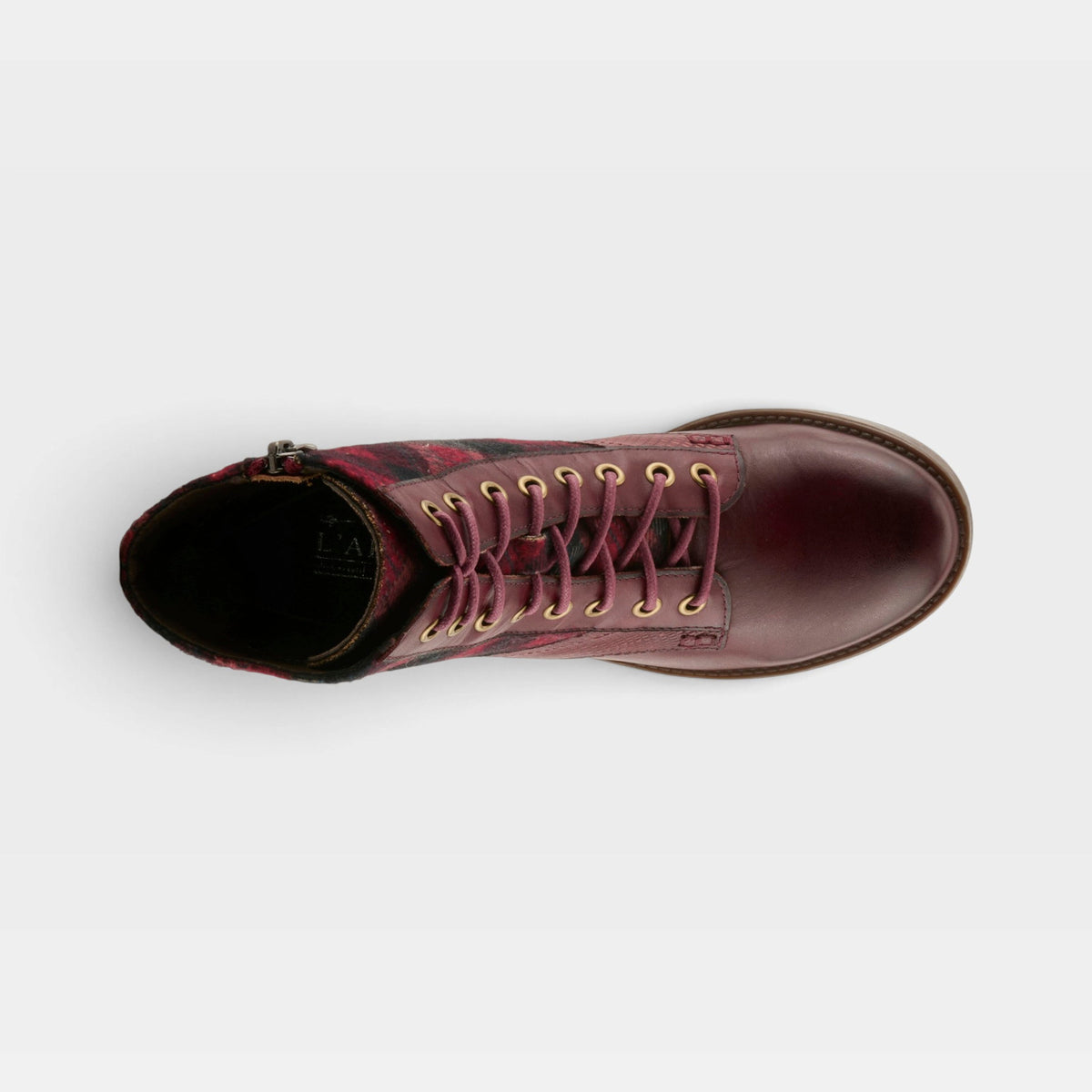 L'Artiste Marty-Plaid Women's Boots — product view 18