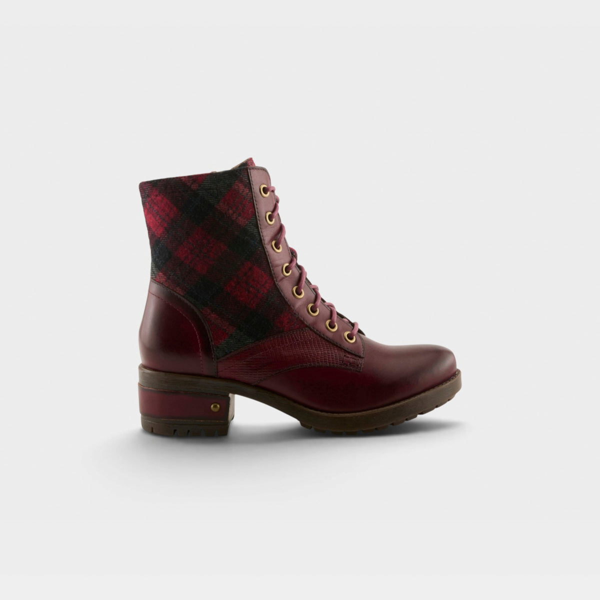 L'Artiste Marty-Plaid Women's Boots — product view 17