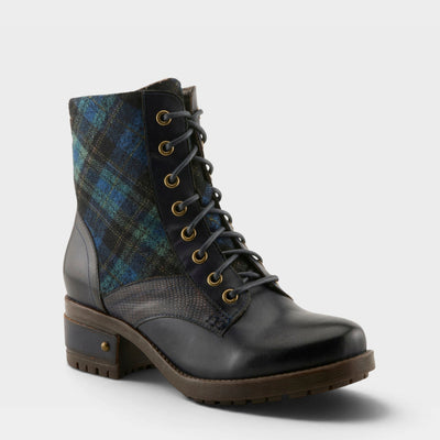 L'Artiste Marty-Plaid Women's Boots — product view 3