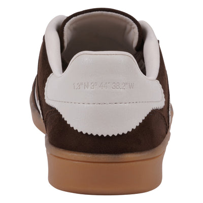 Women's Milan Burgundy Lace Up Sneaker
