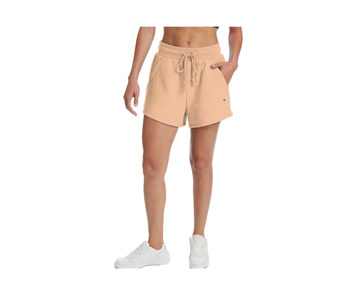 Champion C Life Reverse Weave Certain Women's Shorts — Peach