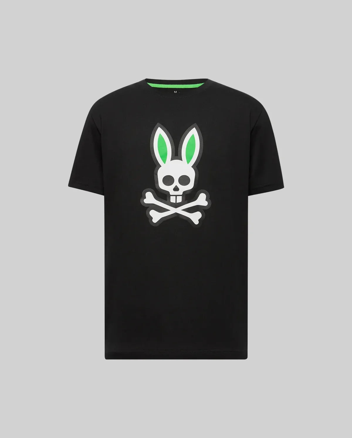 Psycho Bunny Rex Graphic Mens T-Shirt — Black