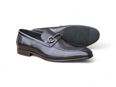 Carrucci Shoes Madison Bit Loafer Leather Black view 8