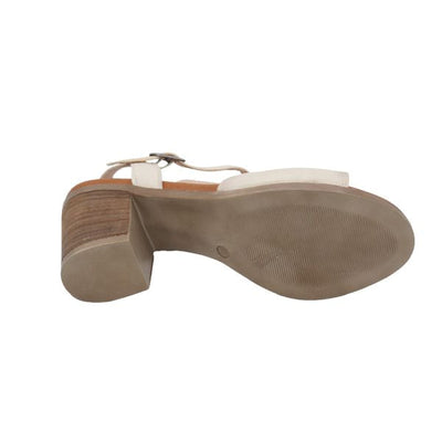 Eric Michael Madrid Women’s Leather Low Wedge Sandal