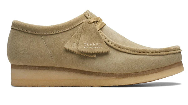 Clarks Originals Wallabee Low Men's Maple Suede 26155515 front view