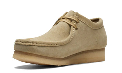 Clarks Originals Wallabee Low Men's Maple Suede 26155515 back view