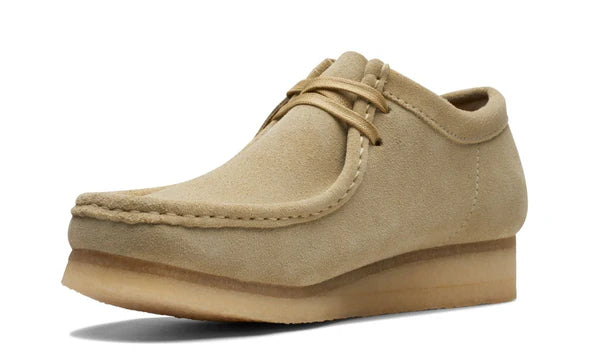 Clarks Originals Wallabee Low Men's Maple Suede 26155515 back view