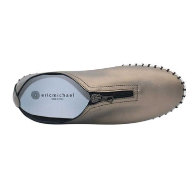 Eric Michael Marlo Leather Zipper Slip-On Sneaker