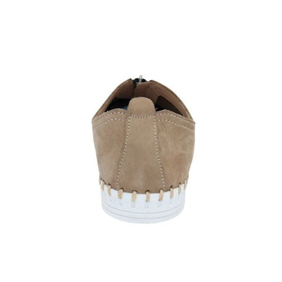 Eric Michael Marlo Leather Zipper Slip-On Sneaker