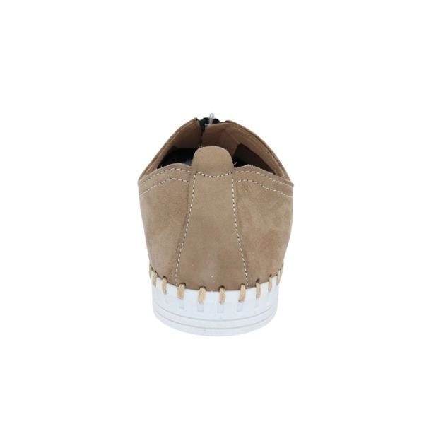 Eric Michael Marlo Leather Zipper Slip-On Sneaker