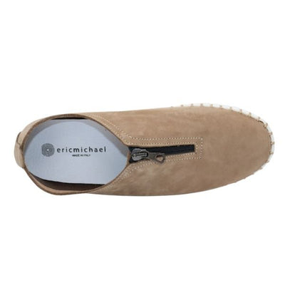 Eric Michael Marlo Leather Zipper Slip-On Sneaker