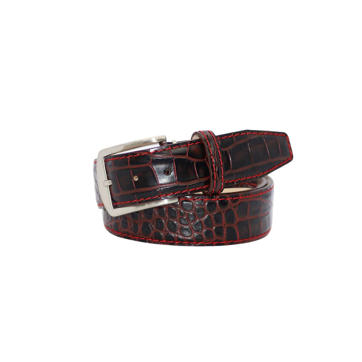 Maroon Vintage Misterioso Belt