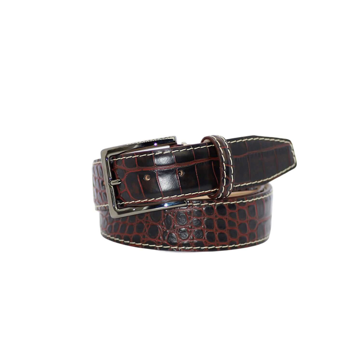 Maroon Vintage Misterioso Belt