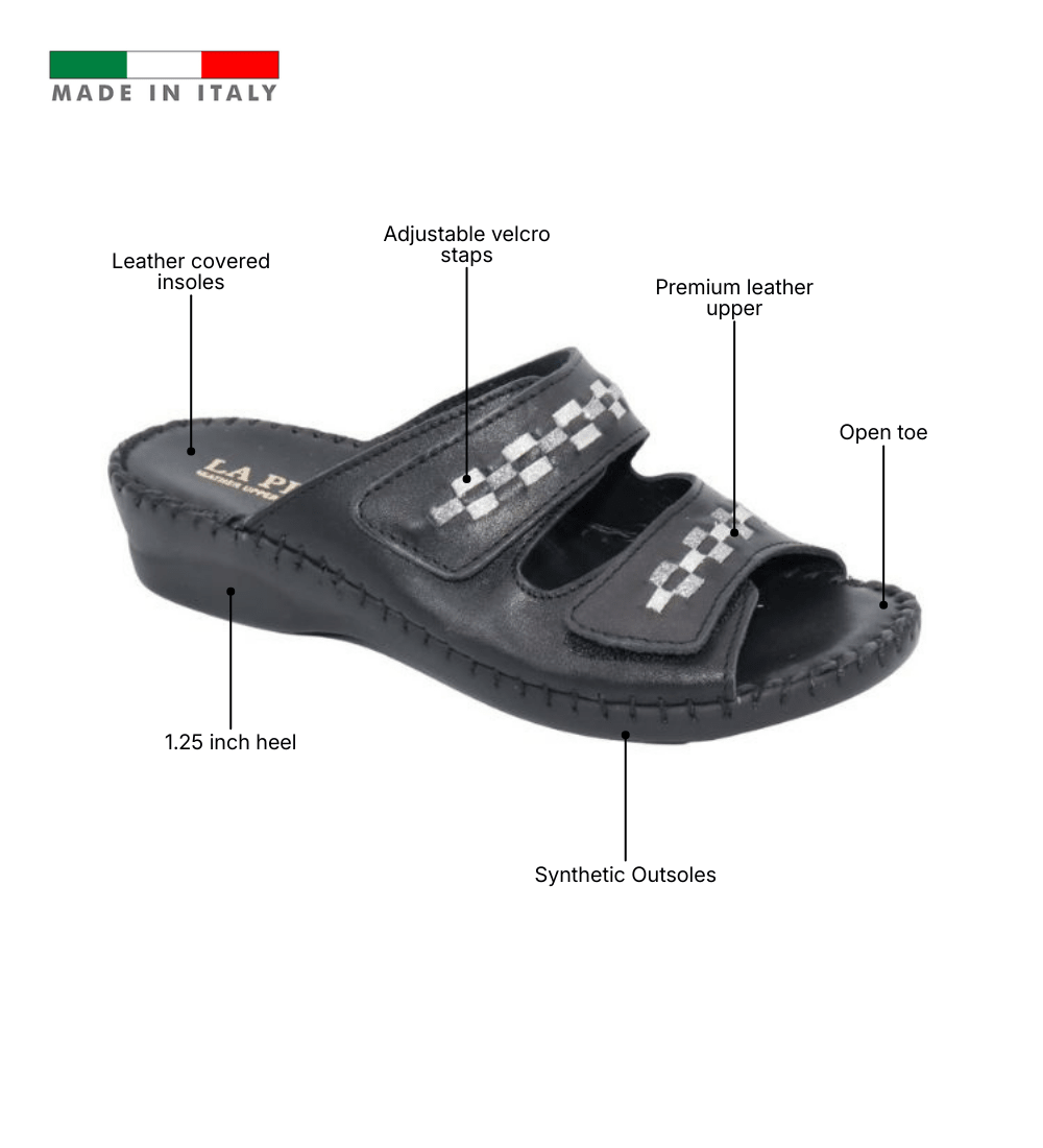 Martina Dazzle Leather Sandal