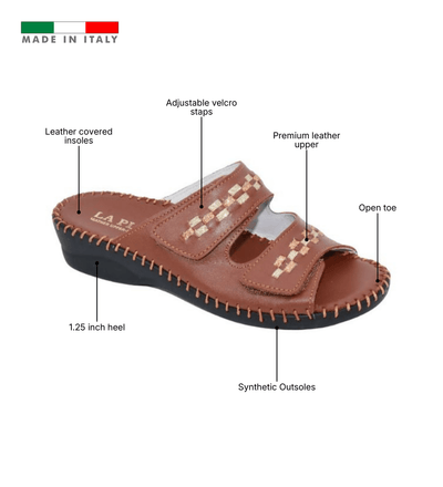 Martina Dazzle Leather Sandal
