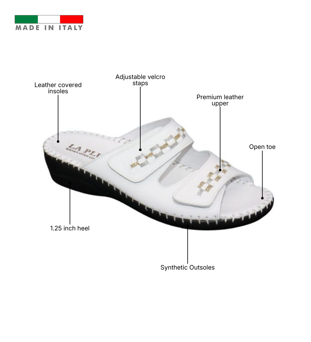 Martina Dazzle Leather Sandal