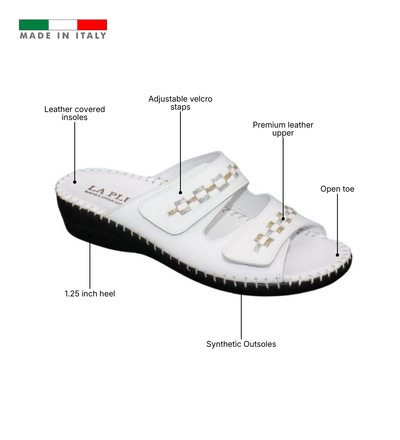 Martina Dazzle Leather Sandal