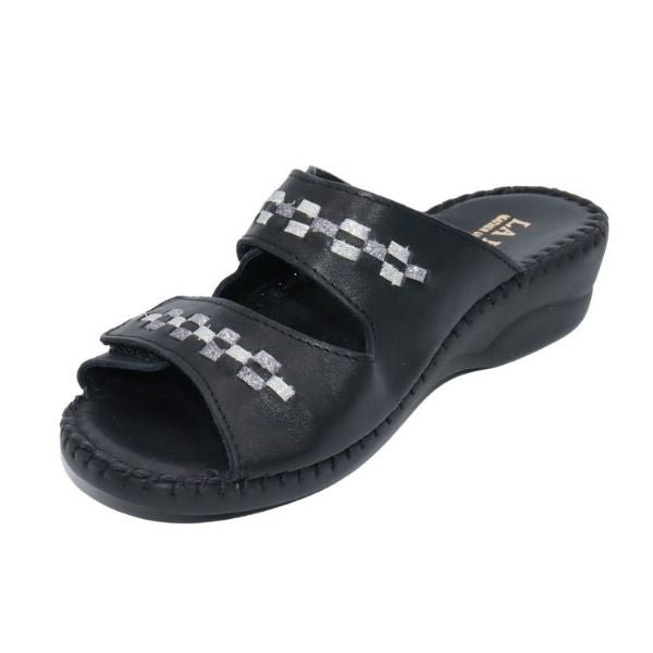 Martina Dazzle Leather Sandal