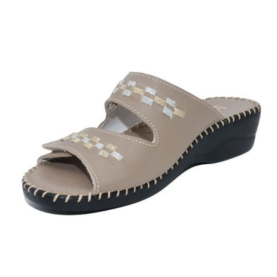 Martina Dazzle Leather Sandal