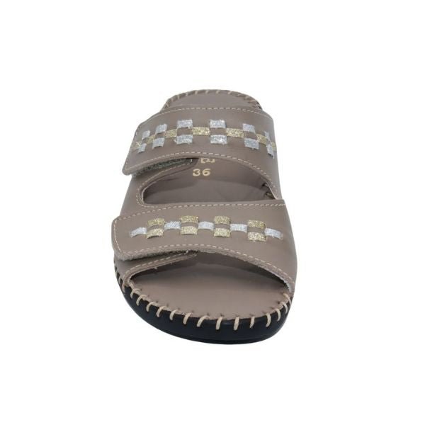 Martina Dazzle Leather Sandal