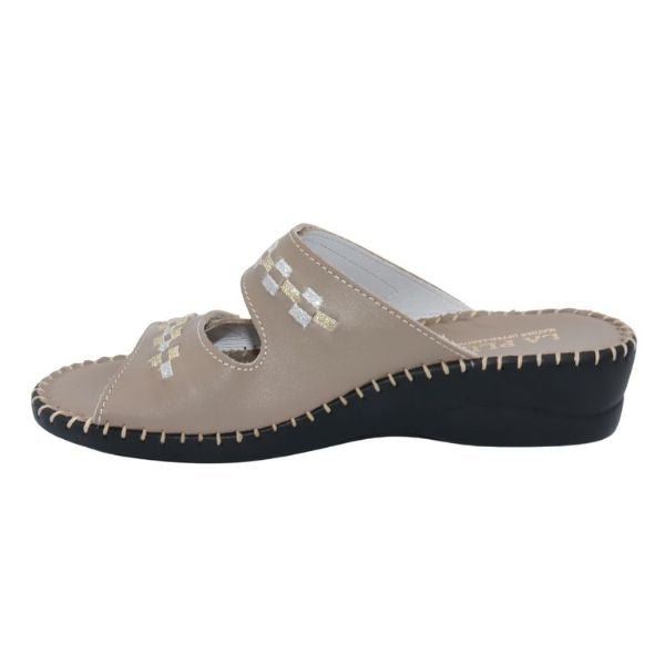 Martina Dazzle Leather Sandal