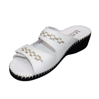 Martina Dazzle Leather Sandal