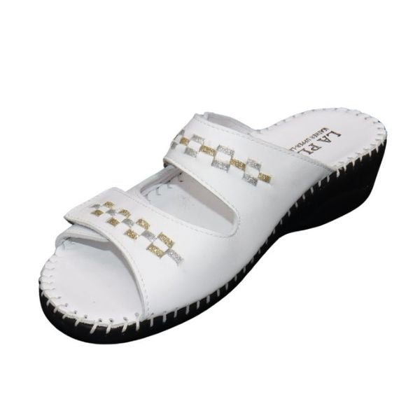 Martina Dazzle Leather Sandal
