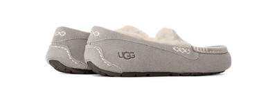 UGG Ansley Womens Slippers — Light Grey Suede