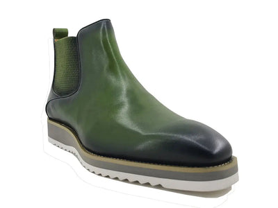 Carrucci Shoes Patina Chelsea Men's Calfskin Leather KB515 15 view 19