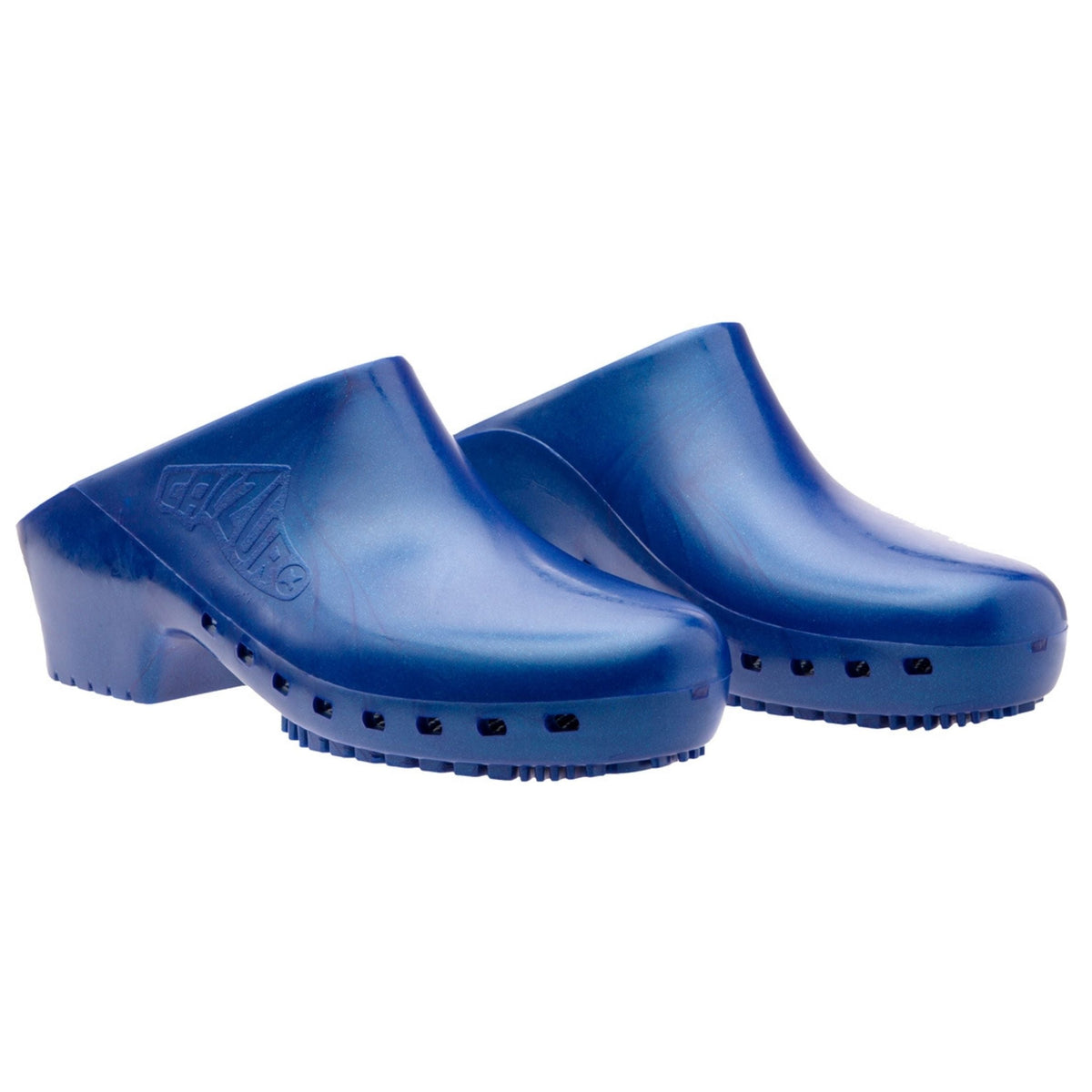 Calzuro Classic Without Holes Metallic Blue – product view 4