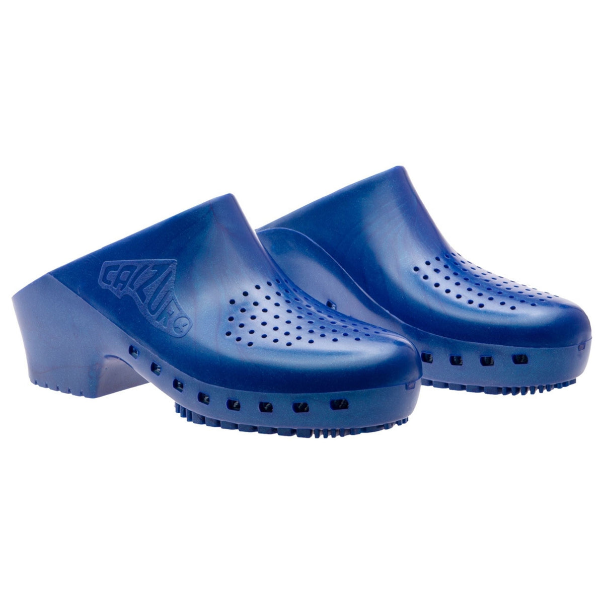 Calzuro Classic With Holes Metallic Blue – product view 4