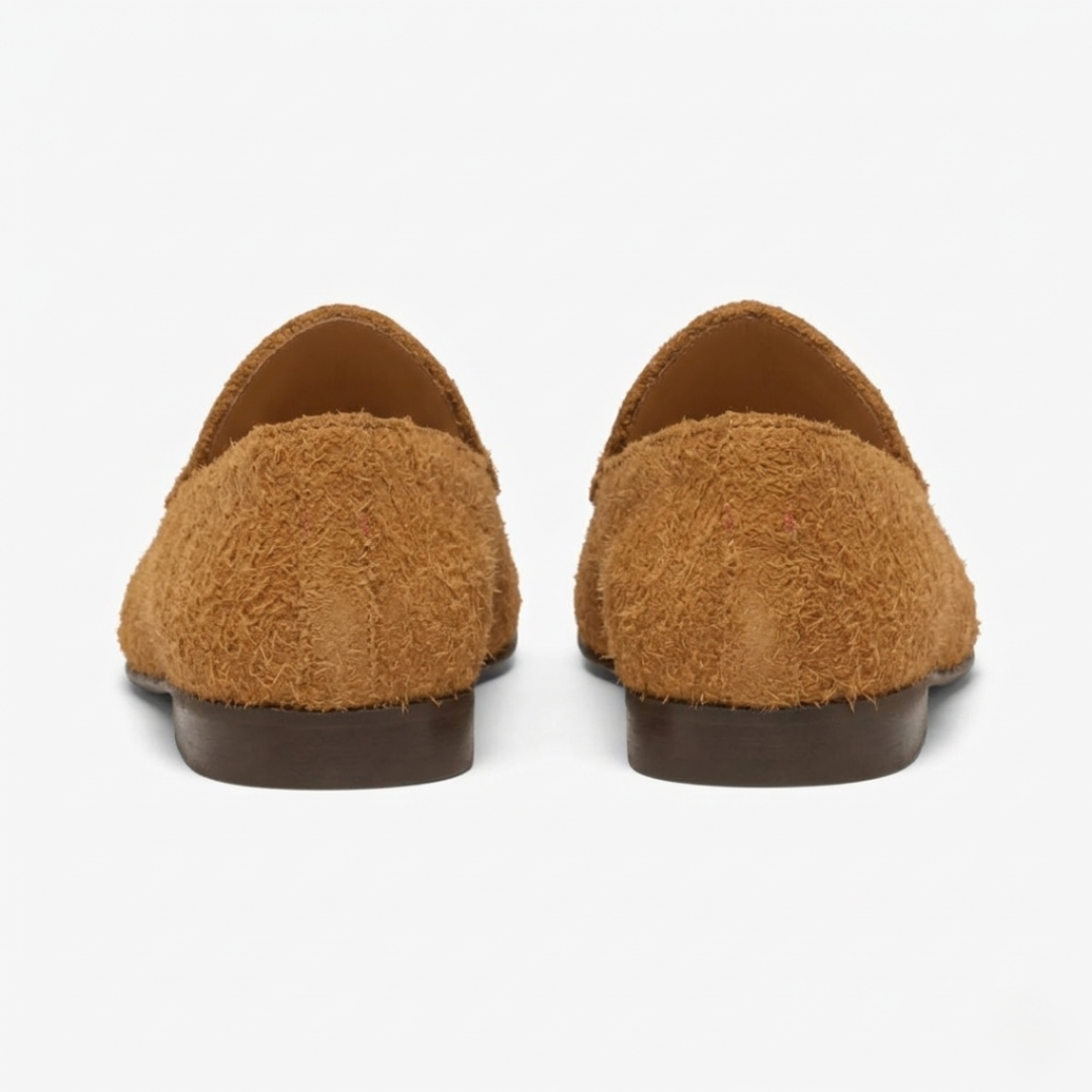 Del Toro Shoes Men's Teddy Textured Suede Milano Loafer