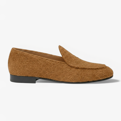 Del Toro Shoes Men's Teddy Textured Suede Milano Loafer