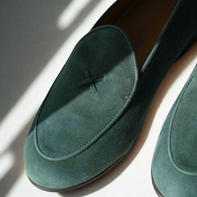 Del Toro Shoes Men's Pine Suede Milano Loafer