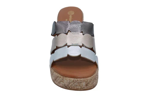 Eric Michael Minka Women’s Suede Platform Sandal