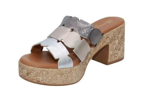Eric Michael Minka Women’s Suede Platform Sandal