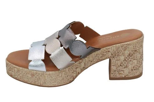 Eric Michael Minka Women’s Suede Platform Sandal