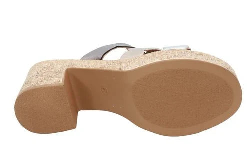 Eric Michael Minka Women’s Suede Platform Sandal