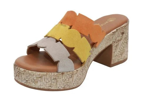 Eric Michael Minka Women’s Suede Platform Sandal