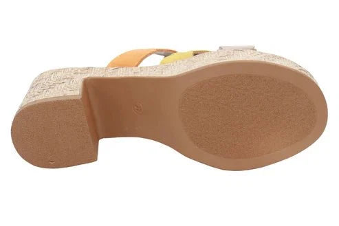Eric Michael Minka Women’s Suede Platform Sandal