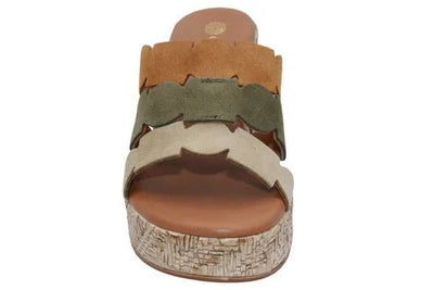 Eric Michael Minka Women’s Suede Platform Sandal