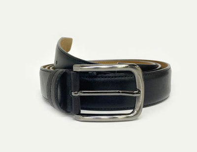 C&E Fashions  Maurice Leather Belt - Black