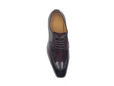 Carrucci Shoes Men's Split Toe Oxford Men's Leather Dress Shoes KL903 07