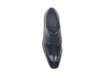 Carrucci Shoes Men's Split Toe Oxford Men's Leather Dress Shoes KL903 07