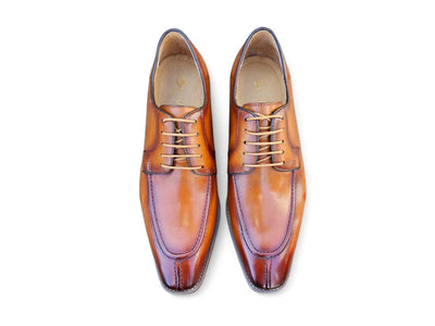 Carrucci Shoes Men's Split Toe Oxford Men's Leather Dress Shoes KL903 07