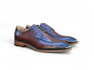 Carrucci Shoes Men's Split Toe Oxford Men's Leather Dress Shoes KL903 07