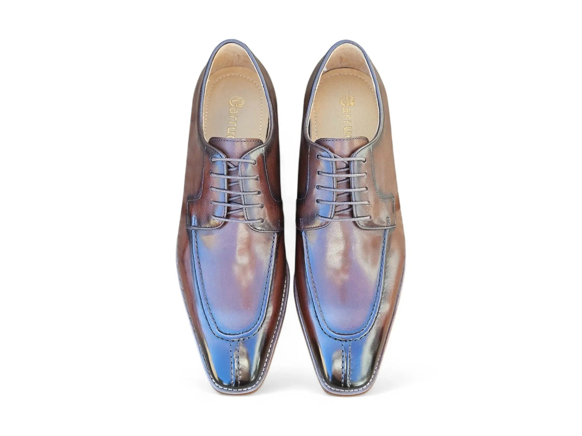 Carrucci Shoes Men's Split Toe Oxford Men's Leather Dress Shoes KL903 07
