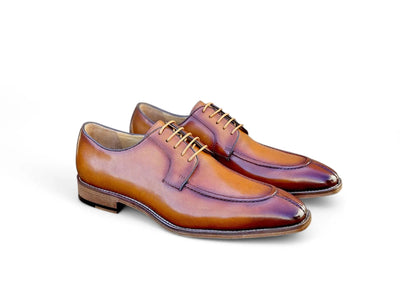Carrucci Shoes Men's Split Toe Oxford Men's Leather Dress Shoes KL903 07