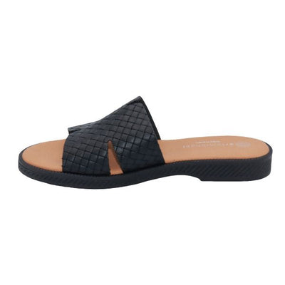 Eric Michael Molly Laser-Cut Slide Sandal