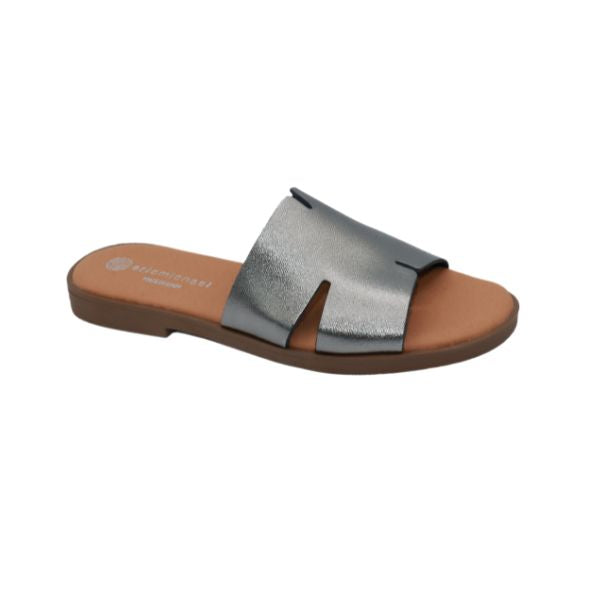 Eric Michael Molly Laser-Cut Slide Sandal